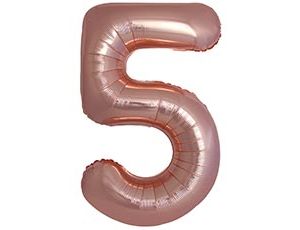 1207-6363 Ф ЦИФРА 5  40" SLIM Rose Gold