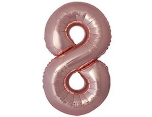 1207-6366 Ф ЦИФРА 8  40" SLIM Rose Gold