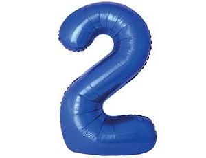 1207-6379 Ф ЦИФРА 2  40" SLIM Blue Reflex