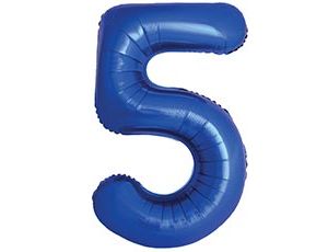 1207-6382 Ф ЦИФРА 5  40" SLIM Blue Reflex