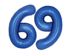 1207-6383 Ф ЦИФРА 6/9  40" SLIM Blue Reflex