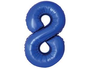 1207-6385 Ф ЦИФРА 8  40" SLIM Blue Reflex