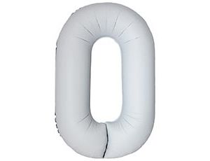 1207-6386 Ф ЦИФРА 0  40" SLIM Matte White