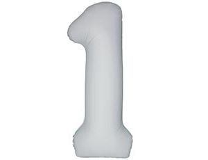 1207-6387 Ф ЦИФРА 1  40" SLIM Matte White