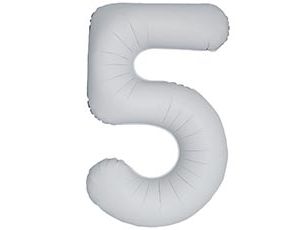 1207-6391 Ф ЦИФРА 5  40" SLIM Matte White