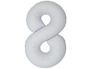 1207-6394 Ф ЦИФРА 8  40" SLIM Matte White
