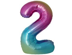 1207-6406 Ф ЦИФРА 2  40" SLIM Градиент