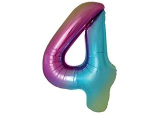 1207-6408 Ф ЦИФРА 4  40" SLIM Градиент