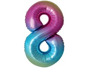 1207-6412 Ф ЦИФРА 8  40" SLIM Градиент