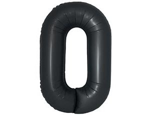 1207-6422 Ф ЦИФРА 0  40" SLIM Satin Black