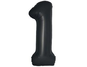 1207-6423 Ф ЦИФРА 1  40" SLIM Satin Black