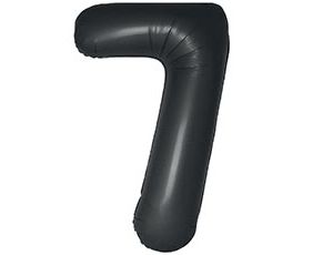 1207-6429 Ф ЦИФРА 7  40" SLIM Satin Black