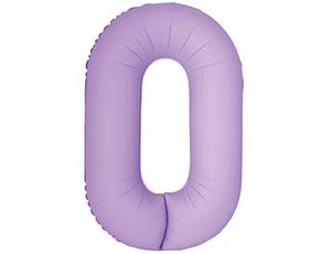 1207-6437 Ф ЦИФРА 0  40" SLIM Matte Lavanda