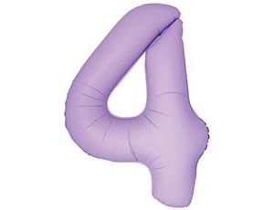 1207-6441 Ф ЦИФРА 4  40" SLIM Matte Lavanda