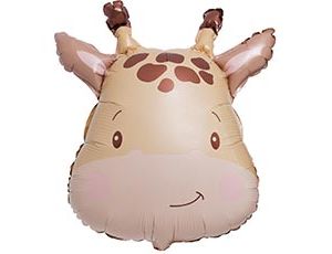 1207-6472 К ФИГУРА Жираф акварель