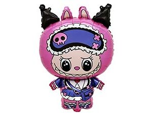 1207-6479 К ФИГУРА Монстрик зубастый плюшевый фукс