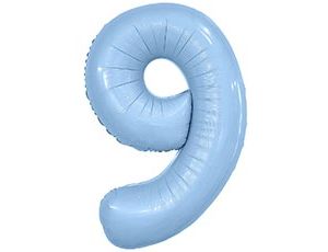 1207-6490 Р ЦИФРА 9  40" Небесный