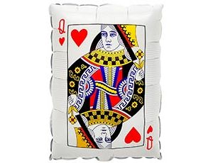 1207-6512 К ФИГУРА Карта Дама червей