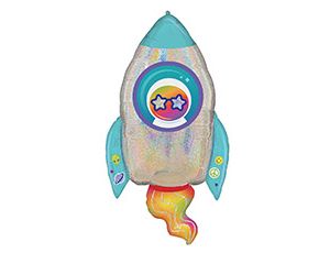 1207-6547 А ФИГУРА/P45 Ракета голография