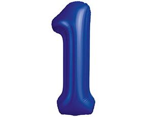 1207-6558 Р ЦИФРА 1  40" Полуночно-синий