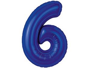 1207-6563 Р ЦИФРА 6  40" Полуночно-синий