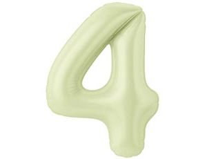 1207-6571 Р ЦИФРА 4  40" Пыльный лайм