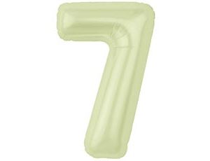 1207-6574 Р ЦИФРА 7  40" Пыльный лайм