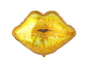 1207-6586 К ФИГУРА GLAM Губы золото блеск