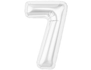 1207-6594 Р ЦИФРА 7  40" Белый блеск