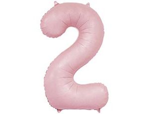 1207-6616 К ЦИФРА 2  40" Пастель Пыльная роза