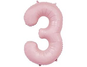 1207-6617 К ЦИФРА 3  40" Пастель Пыльная роза