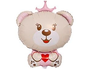 1207-6692 Р ФИГУРА Медведица принцесса с сердечком