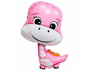 1207-6711 Р ФИГУРА Динозаврик розовый