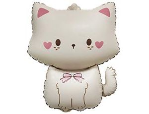 1207-6722 К ФИГУРА Кошка щечки сердца