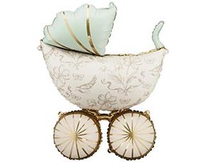 1207-6744 ПД ФИГУРА Коляска ретро