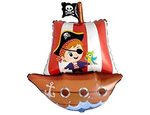 1207-6852 Ф ФИГУРА Кораблик пиратский