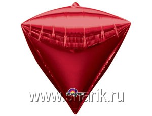 1208-0296  3D  / 17"  Red