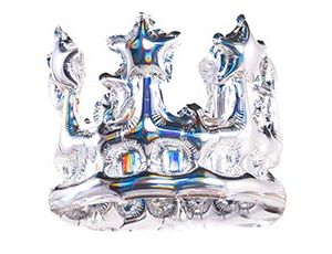 1208-0721 К ФИГУРА AIR Корона серебро блеск