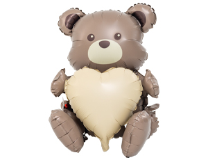 1208-0833 К ФИГУРА AIR Мишка с сердцем