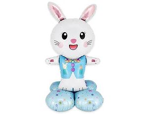 1208-0857 К ФИГУРА AIR Заяц жилетка голубая