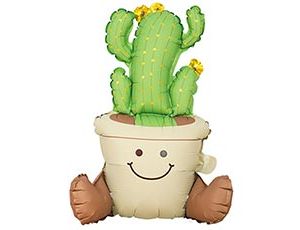 1208-0859 К ФИГУРА AIR Кактус в горшке