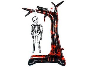 1208-0863 К ФИГУРА AIR Скелет висящий на дереве