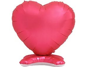 1208-0904 К ФИГУРА AIR Сердце 65" Сатин Red
