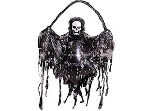 1208-0967 К ФИГУРА AIR Скелет в черных лохмотьях