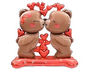 1208-0996 К ФИГУРА AIR Мишки целующиеся