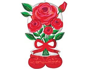 1208-1007 А ФИГУРА/P70 AIR Букет алое сияние сатин