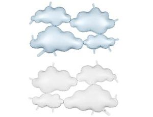 1208-1011 ПД ФИГУРА AIR Облака White-Light Blue