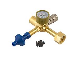 1301-0677 ГО с наж клапаном и манометром-углов/Кит