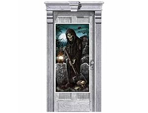 1401-0240 Баннер на дверь HWN Мертвецы 165х85см/А