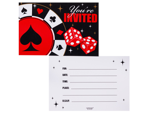 1403-0150 Приглашение Казино 8шт/A